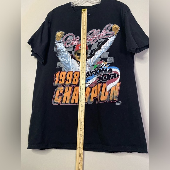 Dale Earnhardt 1998 Champion Dayton 500 tshirt large black fanatics - Picture 6 of 8
